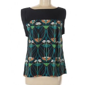 LOFT blouse with art nouveau print size M